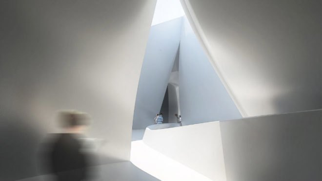 China Wood Sculpture Museum, MAD, eco museum, china, harbin, museum, skylights, daylighting