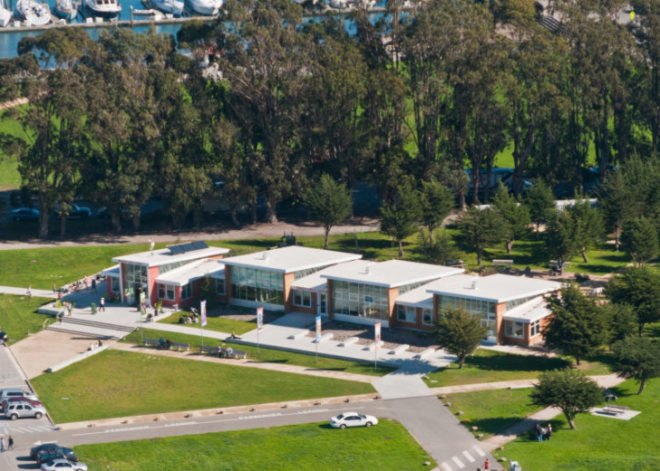 Crissy Field Center, Project Frog, prefab, youth education center, mk think, fischer development, golden gate conservancy