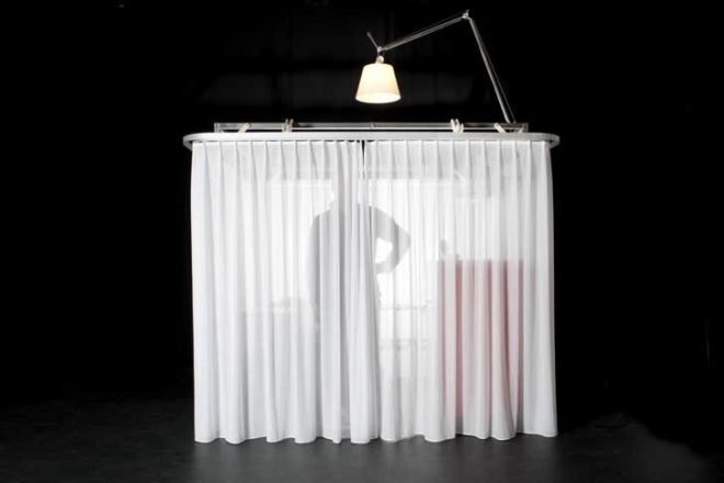 green design, eco design, sustainable design, Milan Design Week, Hotello, Roberto de Luca, Antonio Scarponi, Das konzept, portable office space, pop up office space, pop up hotel room, modular office space, foldable hotel room