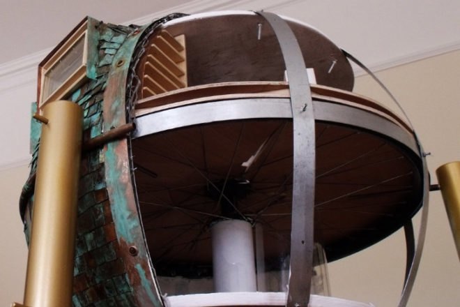 Ekinoid Copper Model, the ekinoid project, disaster-proof design, prefab housing, spherical house, pod house