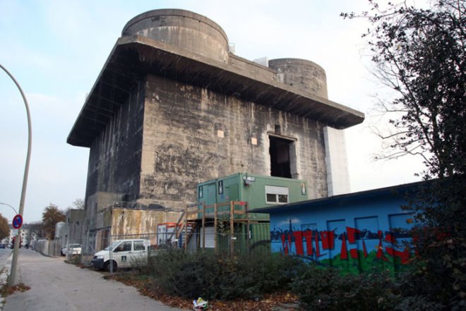 Wilhelmsburg, Hamburg, Energy Bunker, Flak Bunker, Energiebunker
