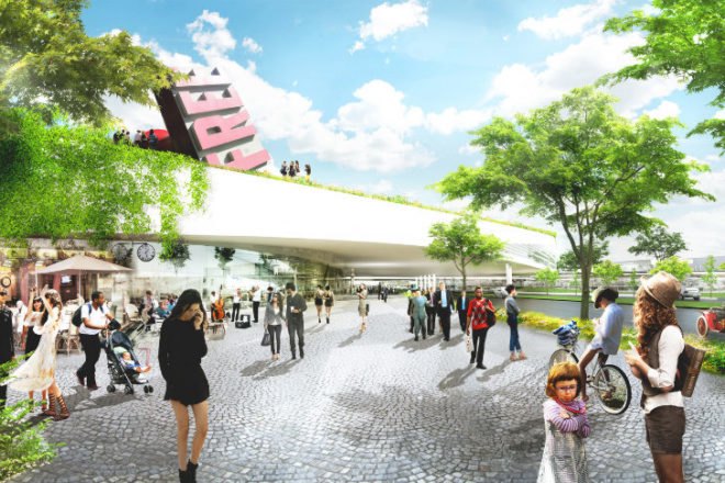 Europa City, BIG, green roof, green-roofed city, paris, sustainable city, eco city, urban design, bjarke ingels group