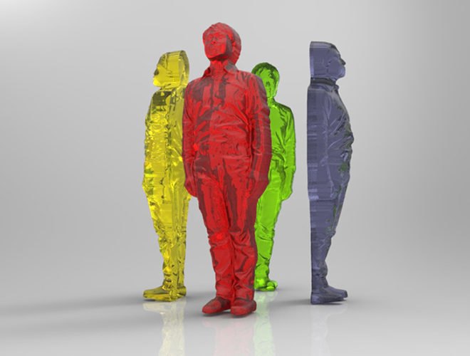 green design, eco design, sustainable design, 3d printed gummy humans, 3d printed food, Fabcafe, 3d scanner, 3d body scan