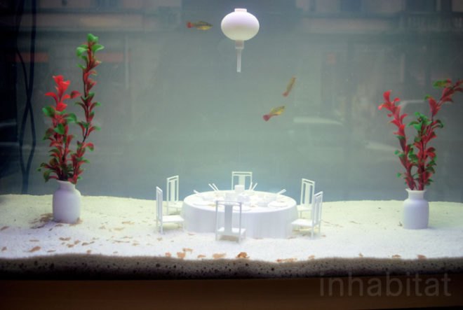 Fish Restaurant, Studio Droog, Milan Furniture Fair 2013,