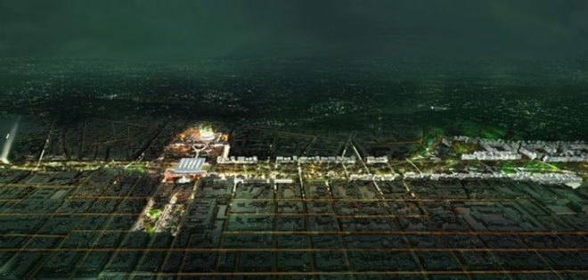 green design, eco design, sustainable design, Baricentrale redesign, Studio Fuksas, Jordi Henrich, elevated park Bari