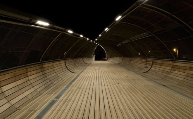 Gateway Villetaneuse, DVVD, pedestrian bridge, footbridge, pedestrian friendly, paris, villetaneuse,