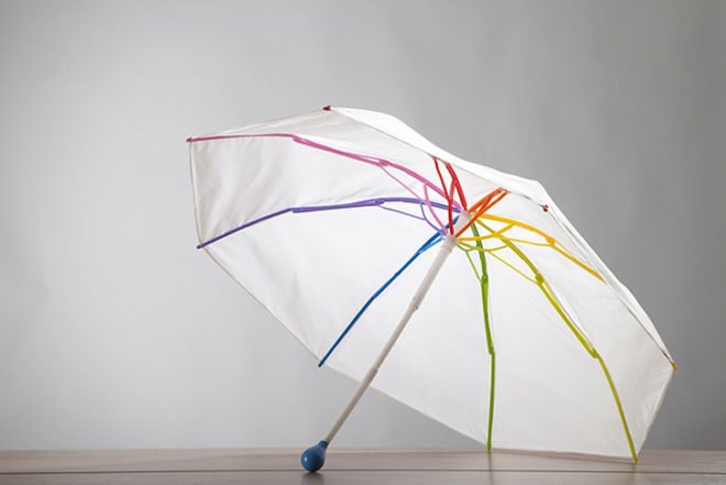 green design, eco design, sustainable design, Gingko, recyclable Umbrella, broken umbrellas, durable umbrella