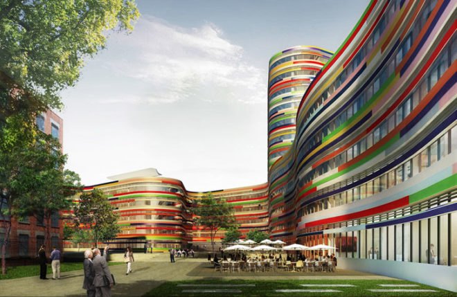 Hamburg, Environmental Ministry, Sauerbruch Hutton, Wilhelmsburg, International Building Exhibition