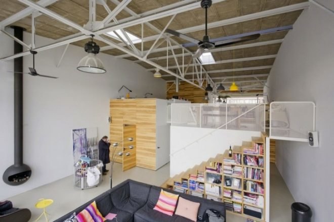 green renovation, green design, urban design, minimalist design, eco-design, amsterdam, the netherlands, eco-design, house like village, Marc Koehler, daylighting, energy efficiency, loft, harbor, urban dwellers