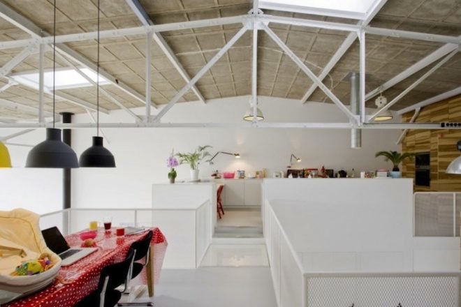 green renovation, green design, urban design, minimalist design, eco-design, amsterdam, the netherlands, eco-design, house like village, Marc Koehler, daylighting, energy efficiency, loft, harbor, urban dwellers