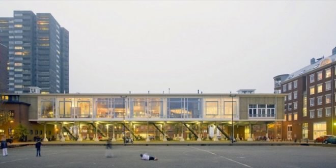 green renovation, green design, urban design, minimalist design, eco-design, amsterdam, the netherlands, eco-design, house like village, Marc Koehler, daylighting, energy efficiency, loft, harbor, urban dwellers