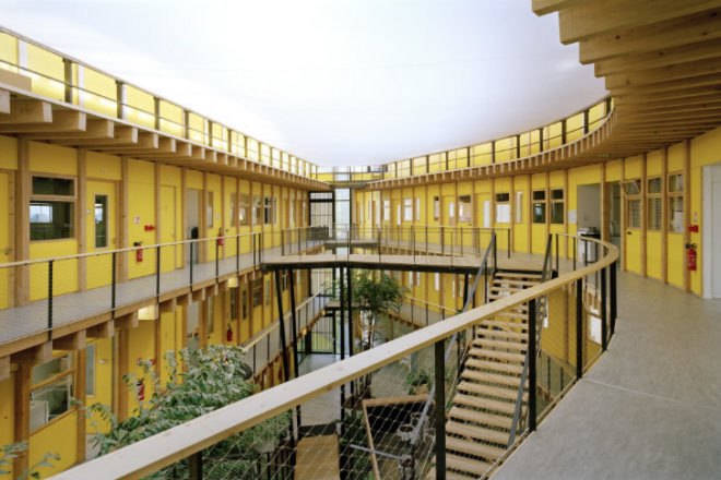 INRA Research Laboratory, Tectoniques, INRA, sustainable timber, eco lab, eco laboratory, france,