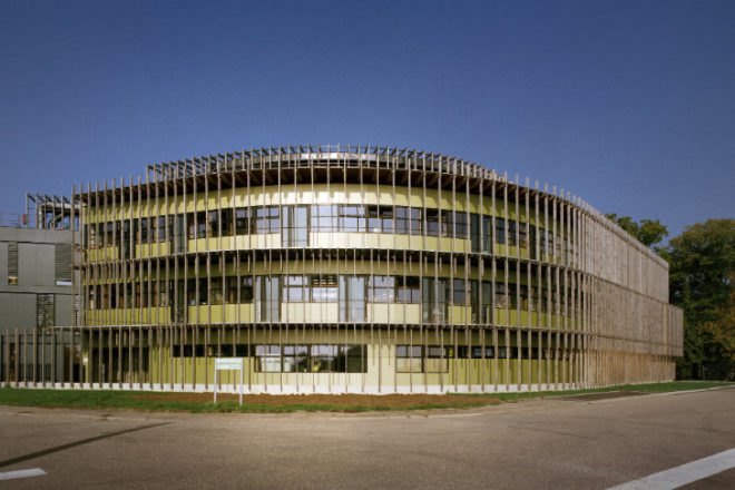 INRA Research Laboratory, Tectoniques, INRA, sustainable timber, eco lab, eco laboratory, france,