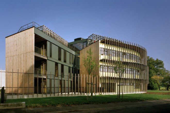 INRA Research Laboratory, Tectoniques, INRA, sustainable timber, eco lab, eco laboratory, france,