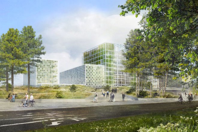 International Criminal Court, Schmidt Hammer Lassen, the Hague, green cladding, transparency, ICC, the netherlands