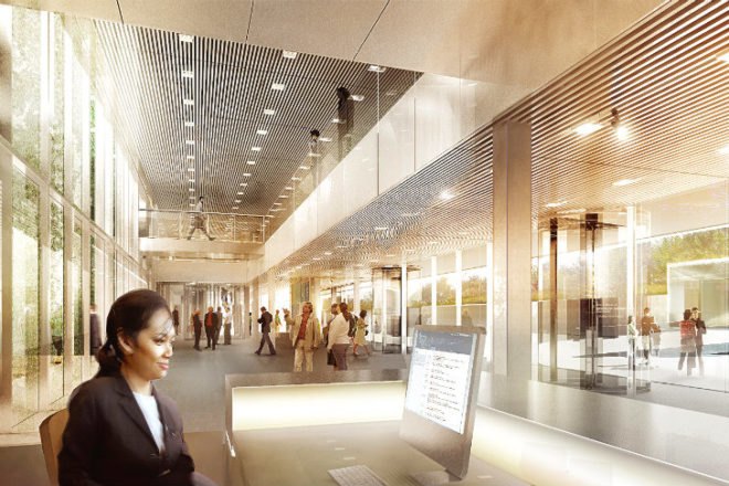 International Criminal Court, Schmidt Hammer Lassen, the Hague, green cladding, transparency, ICC, the netherlands