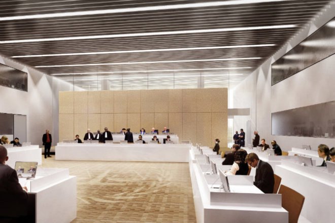 International Criminal Court, Schmidt Hammer Lassen, the Hague, green cladding, transparency, ICC, the netherlands