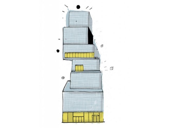 green design, eco design, sustainable design, All the Buildings in New York, New York illustrations, James Gulliver Hancock