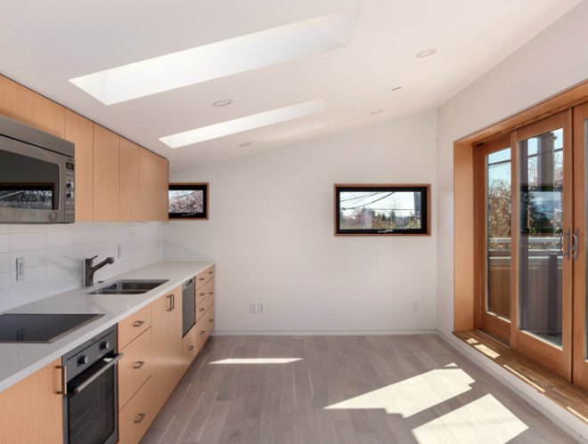 Laneway, Lanefab, Highbury House, green building, prefab housing, sustainable building, green architecture, sustainable architecture, green design, sustainable design, urban gardening, green roof, rainwater recycling, energy-efficient home