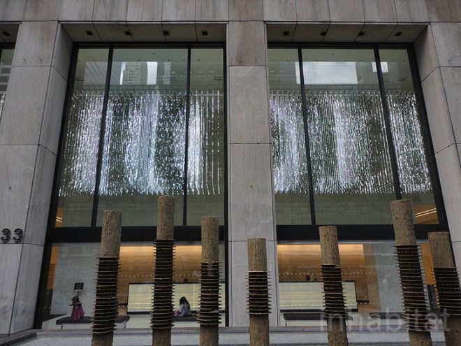 green design, eco design, sustainable design, LED sculpture, Leo Villareal, Durst Organization, Avenue of the Americas