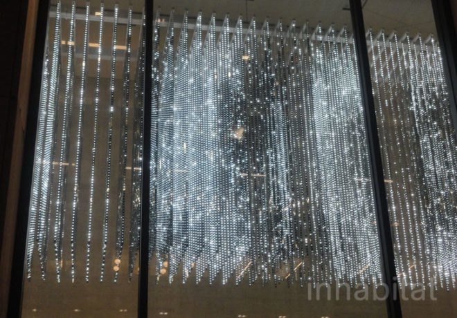 green design, eco design, sustainable design, LED sculpture, Leo Villareal, Durst Organization, Avenue of the Americas