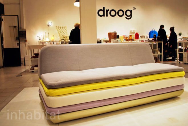 Sofa, layered furniture, Droog Design, Milan Furniture Fair 2013,