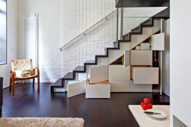 Manhattan Micro Loft, Specht Harpman, micro apartment, tiny apartment, tiny house, upper west side, small space living