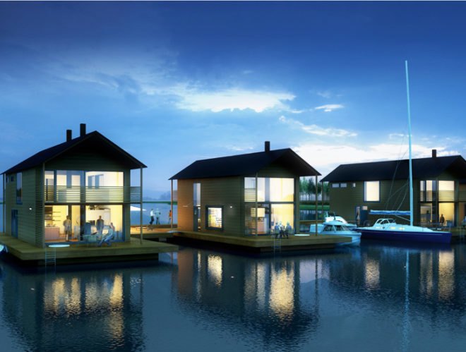 1/files/2013/04/Floating-Houses-Pori-Finland-2-537x322.jpg" alt="Marinetek Pori Floating Village, Marinetek floating villas, floating villas Finland, Finland floating resort, prefab architecture, floating houses, lightweight floating homes, eco-friendly housing, Marina Housing Finland