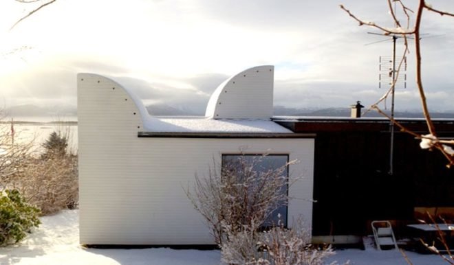 light wells, daylighting, renovation, extension, Scandinavian Functionalism, Norway, sustainable design, tiny home, green design, green renovation, Molde, Pedervegen 8, Rever og Drage, daylighting, natural light, minimalist design