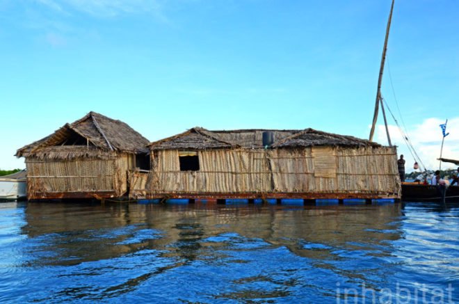 Pontoon Restaurant, floating bar, natural materials, recycled materials, solar-power, green design, sustainable design, eco-design, island-hopping, eco-tourism, Pontoon Restaurant, backpacking, island, Kenya, Lamu