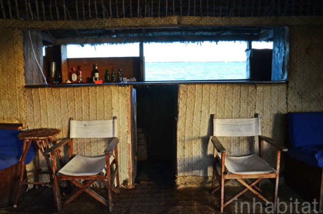 Pontoon Restaurant, floating bar, natural materials, recycled materials, solar-power, green design, sustainable design, eco-design, island-hopping, eco-tourism, Pontoon Restaurant, backpacking, island, Kenya, Lamu