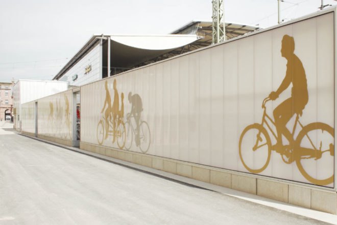 Radhaus, Osterwold Schmidt, bike shed, bike storage, bike station, bicycle storage, erfurt, germany