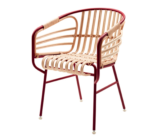 raphia chair, LucidiPevere, Casamania, green design, wicker chair, sustainable design, natural materials, green interiors, sustainable products, green furniture, sustainable furniture