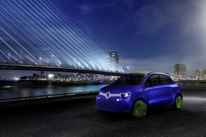Renault, Ross Lovegrove, Renault Twin'Z concept car, electric car, green car, Renault electric car, electric motor, design, automotive design