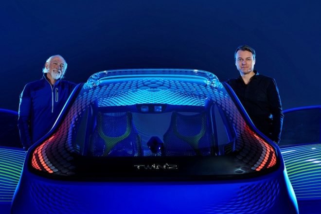 Renault, Ross Lovegrove, Renault Twin'Z concept car, electric car, green car, Renault electric car, electric motor, design, automotive design