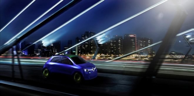 Renault, Ross Lovegrove, Renault Twin'Z concept car, electric car, green car, Renault electric car, electric motor, design, automotive design