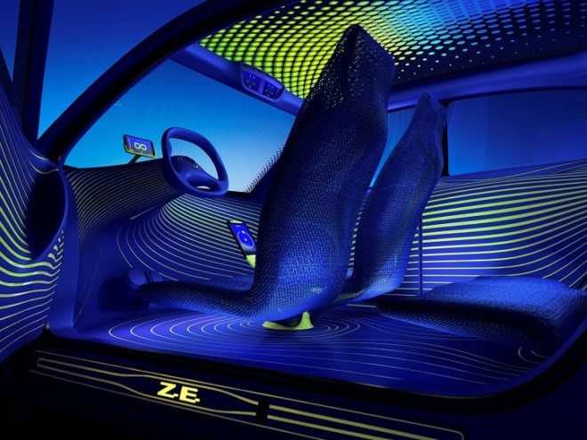 Renault, Ross Lovegrove, Renault Twin'Z concept car, electric car, green car, Renault electric car, electric motor, design, automotive design