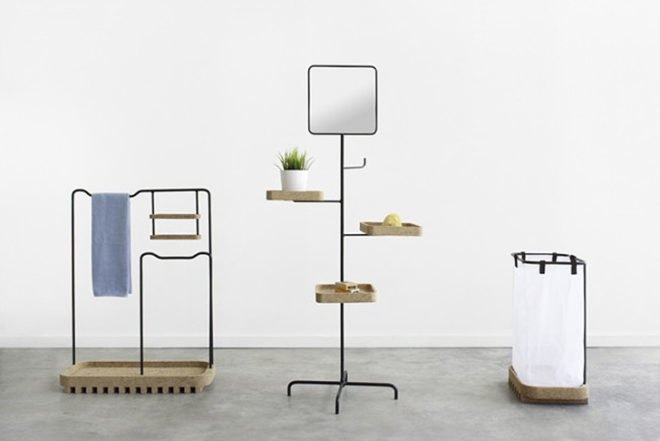 Ryosuke Fukusada, Rui Pereira, Bug Collection, cork, geta, jaoanese, portuguese, Bathroom Furniture, Milan Design Week 2013, green furniture, Recycling / Compost