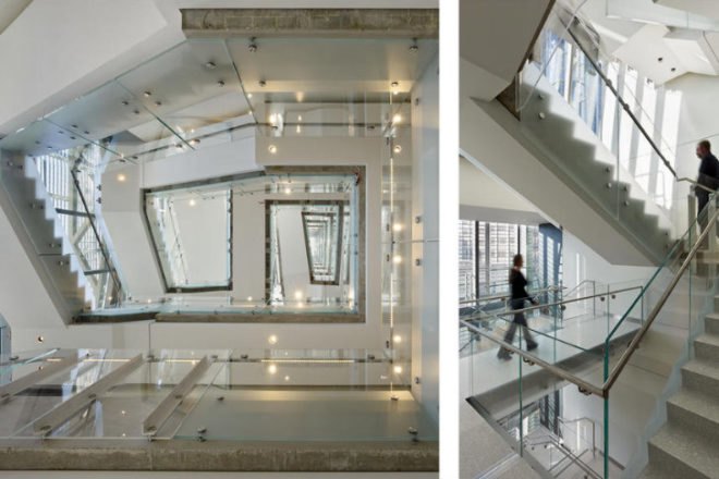 San Francisco Public Utilities Commission Headquarters, KMD Architects, SFPUC, integrated wind turbines, san francisco, green architecture, sustainable architecture, leed platinum, eco office