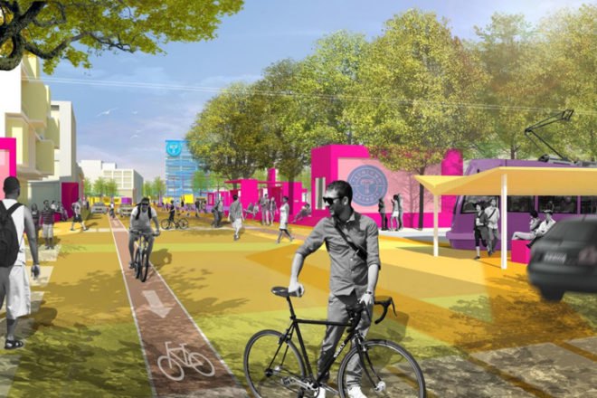 green design, eco design, sustainable design, Detroit, Sasaki Associates, community planning, Midtown Detroit, Techtown District Plan, Detroit rehabilitation
