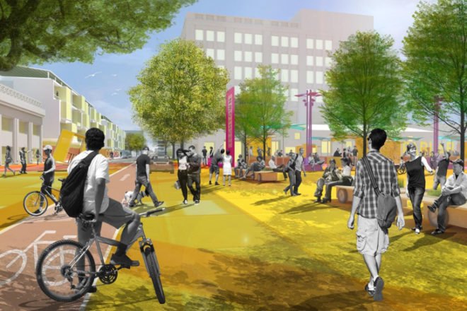 green design, eco design, sustainable design, Detroit, Sasaki Associates, community planning, Midtown Detroit, Techtown District Plan, Detroit rehabilitation
