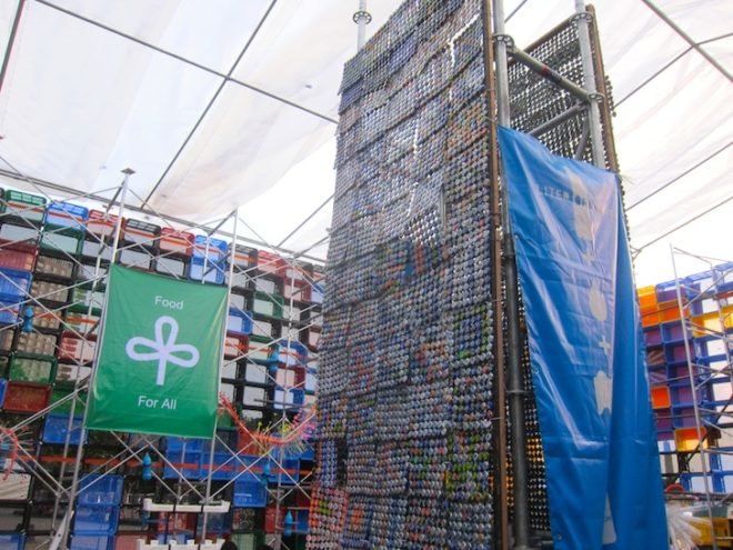 low tech, energy, clean energy, Touching the Earth Lightly, South Africa, Stephen Lamb, recycled plastic bottle pavilion, renewable energy, green energy, green building, sustainable building, eco-architecture, Philippines, A Liter of Light, Ilac Diaz, Manilla, recycled materials, hydroponics, David de Rothschild, Plastiki,
