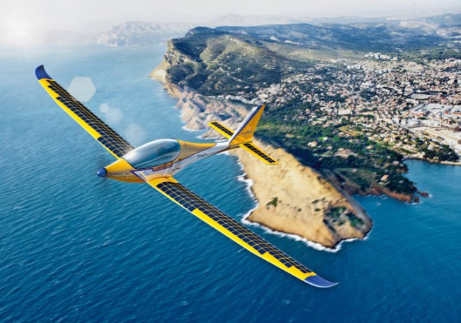 SolarWorld eOne, Elektra One Solar, ILA Berlin Air Show, AERO Global Show for General Aviation, SolarWorld, PC-Aero, solar-powered aircraft, electric aircraft