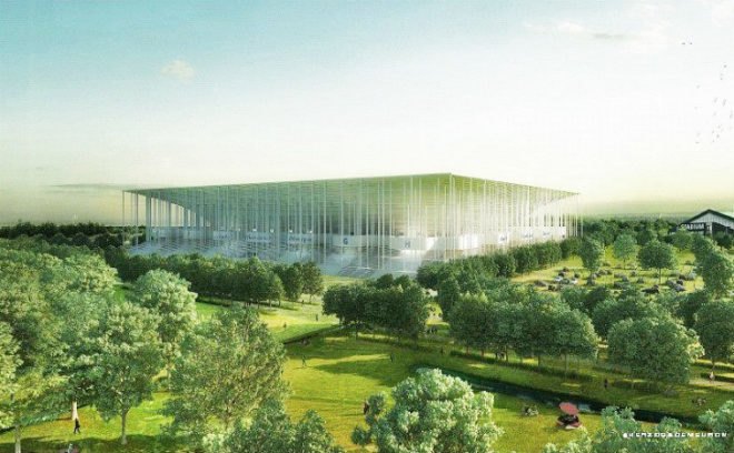 green design, eco design, sustainable design, Herzog & de Meuron, Nouveau Stade de Bordeaux, solar powered stadium, photovoltaic stadium, Euro 2016 football, Girondins de Bordeaux