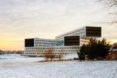 Statoil Offices, A-Lab, eco office, prefab office, high performance facade, energy efficient design, norway