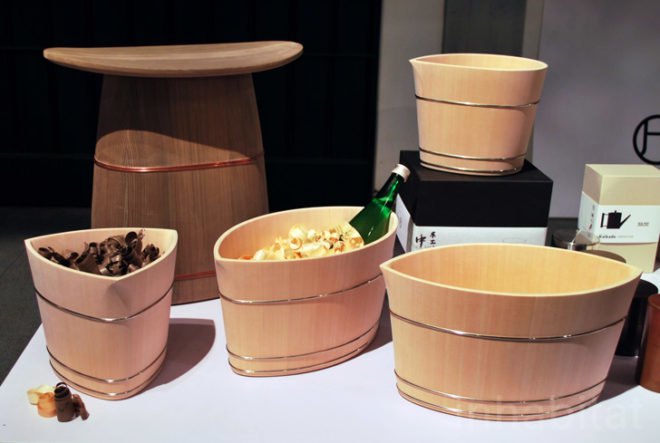 Stool Champagne Coolers, Nakagawa Mokkougei, MOST 2013, MOST, MOST Tom Dixon, Tom Dixon Milan, Milan Design Week, Milan Furniture Fair, Salone del Mobile, Milan Design Week 2013, Milan Furniture Fair 2013, Salone del Mobile 2013