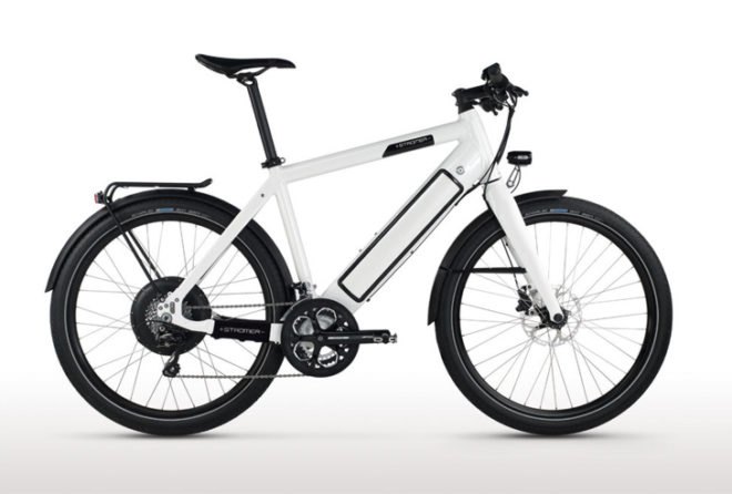 Stromer Eelctric Bike, Stromer ST1 bike. battery-powered bikes, green transportation, cycling, bicycle design, electric bike design, bike charger, iPod Nano bike