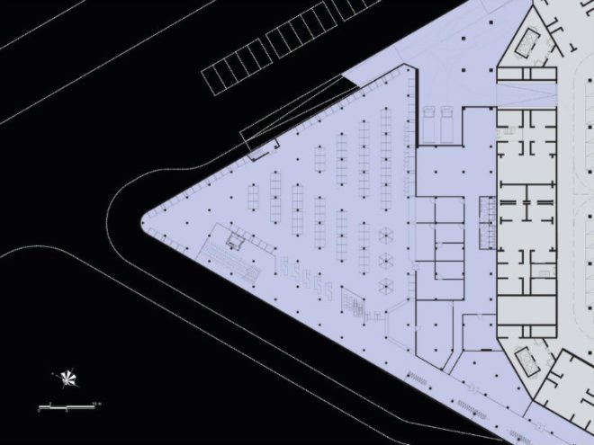 Super Market Sanya Lake Park, NL Architects, green roof, supermarket, super market, grocery store, china