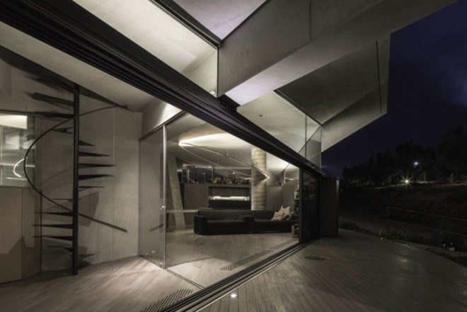 Tense Architecture Network, green roof, House in Sikamino, greece, Architecture,