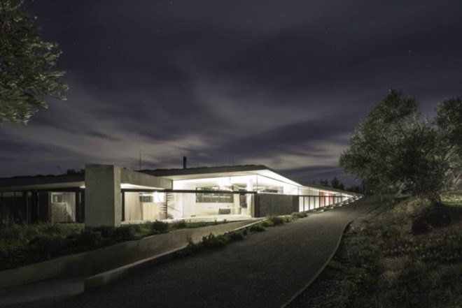 Tense Architecture Network, green roof, House in Sikamino, greece, Architecture,